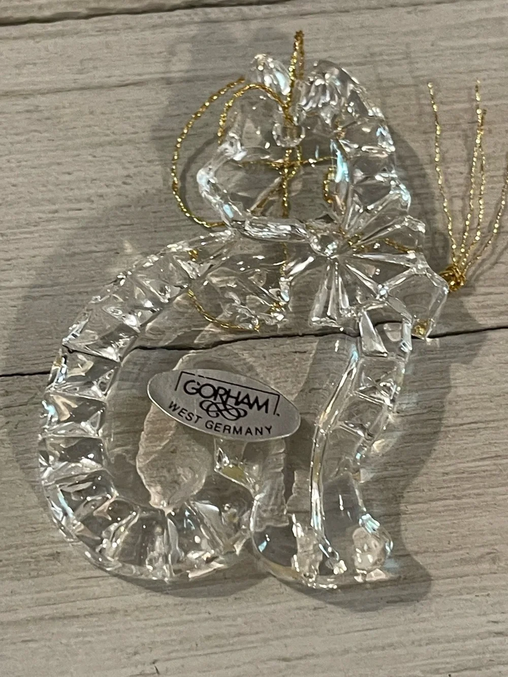 Gorham “Holiday Cat” Ornament Style No C596 West Germany